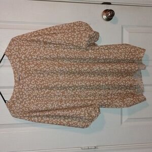 Leopard Print Blouse